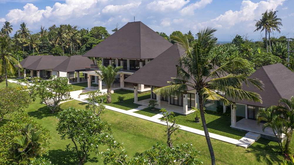 Villa Kailasha - main villa facade